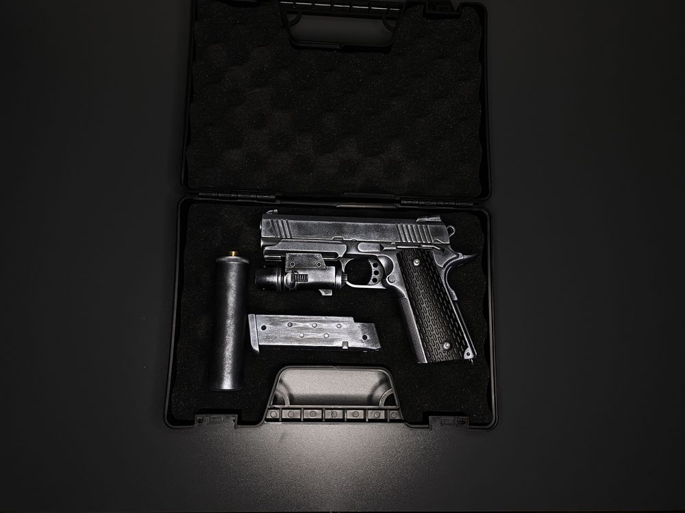 Colt Force Rail PLATINUM PRO Galaxy - Металевий іграшковий пістолет