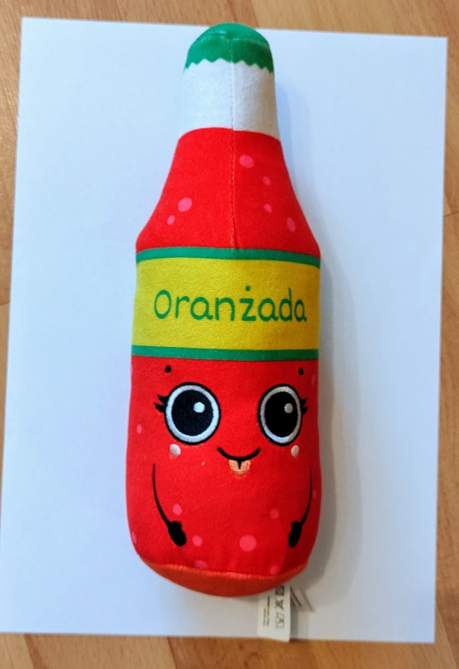 Pluszak maskotka Oranżada Biedronka