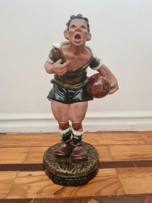 Boneco " El Crack " - Futebolista - Bordallo Pinheiro -Bordalo