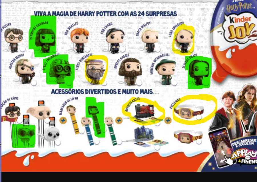 Funko Pop Coleção Antiga/Nova Harry Potter