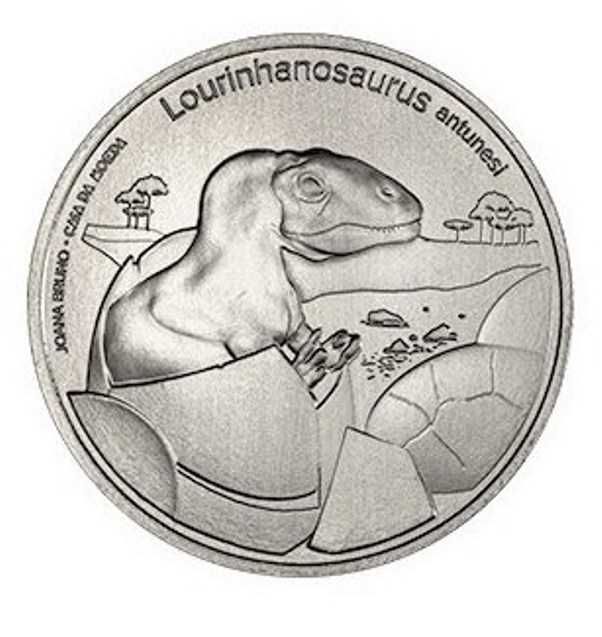 Moeda 5€ Lourinhanosaurus antunesi