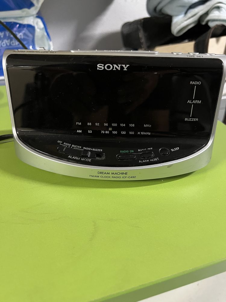 Radio Despertador Sony