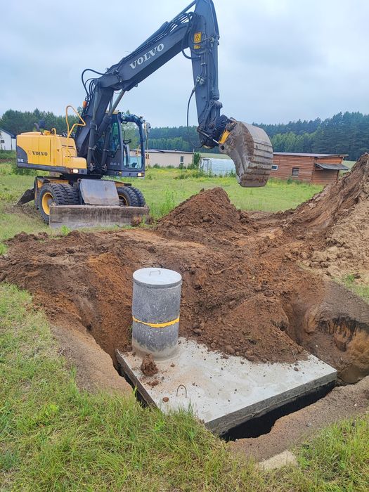 Szambo deszczówka betonowe plastikowe