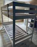 Łóżko pietrowe drewniane Ikea