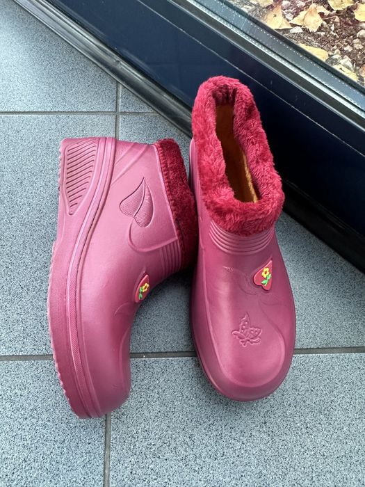 Nowe ocieplane piankowe kalosze, 41