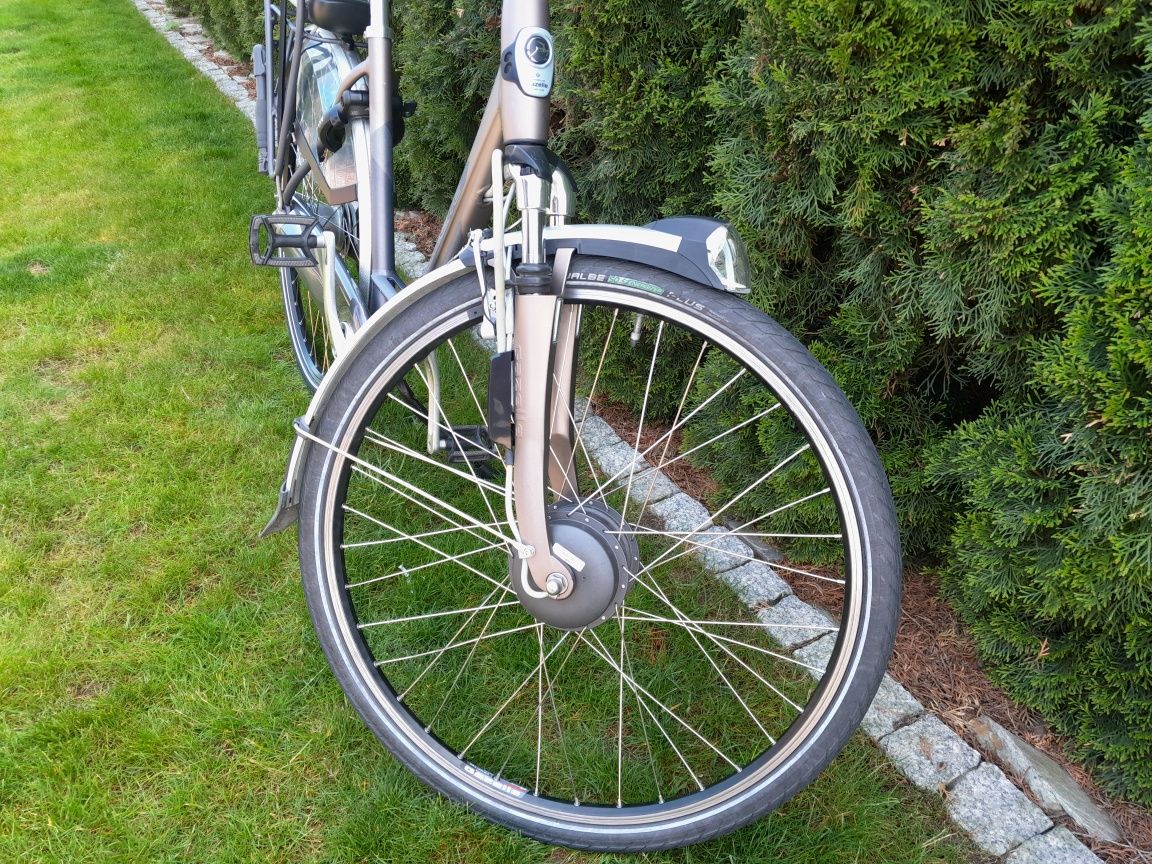 Rower elektryczny gazelle orange xtra innergy