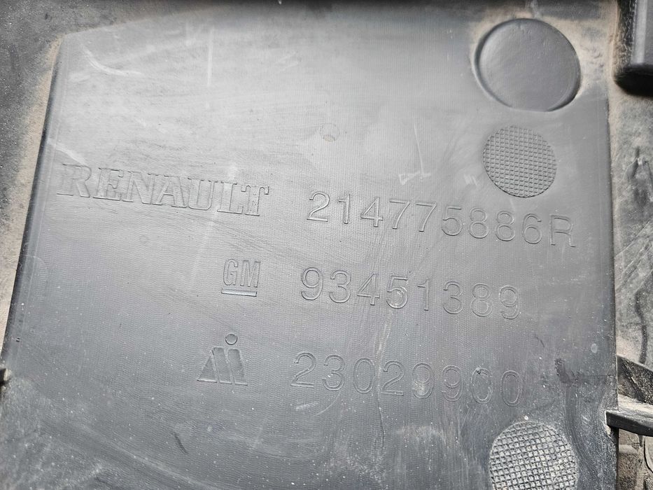 OPEL VIVARO B TRAFIC III Spoiler Dolna Osłona Silnika 934‍‍51389