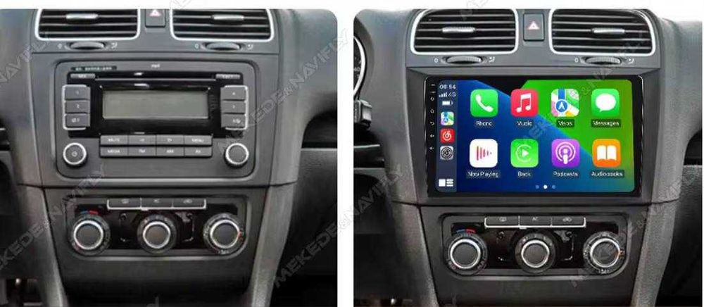 Nowe Radio/Nawigacja ANDROID Volksvagen Golf 6 (2+32/4+64gb)