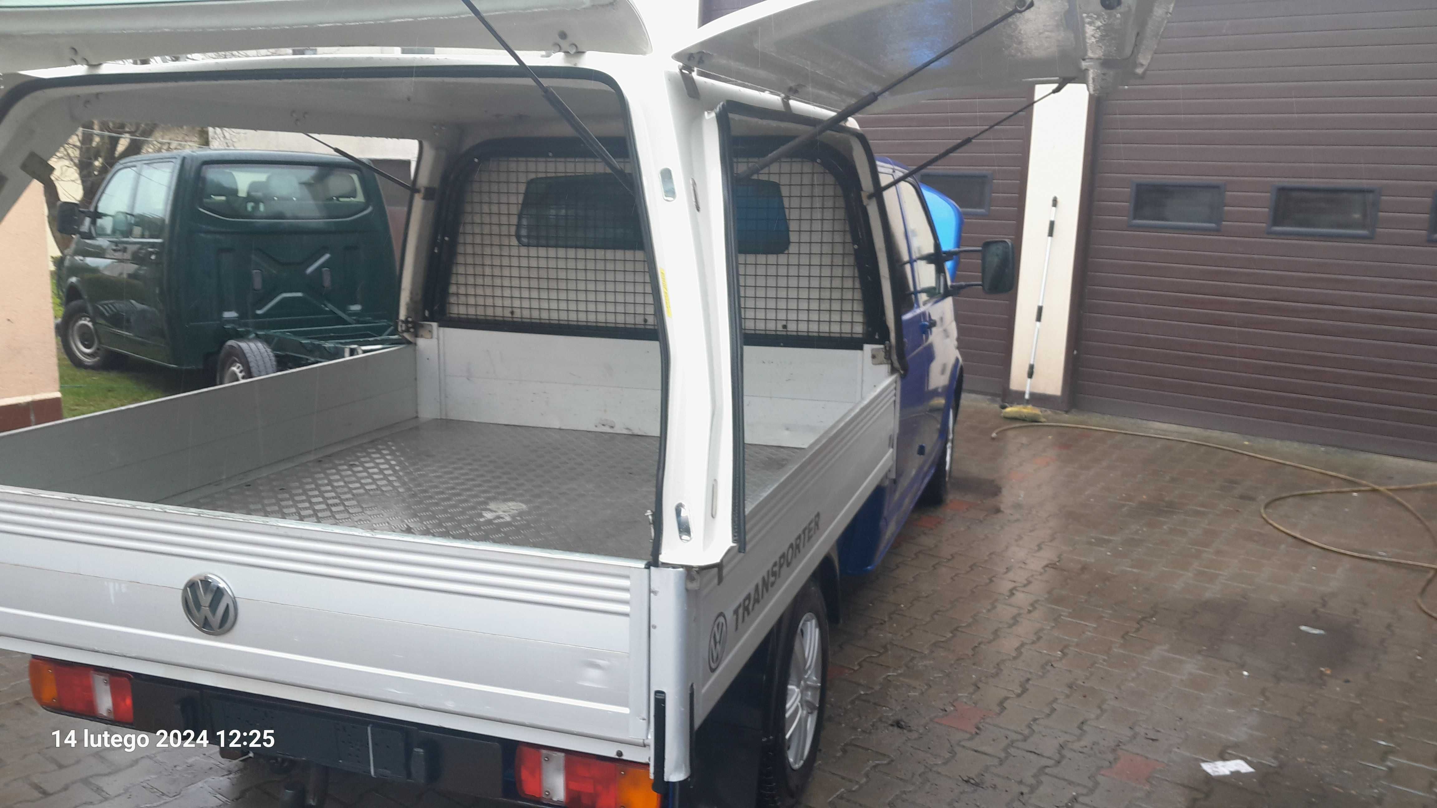 VW T5 DOKA 2,3X2M 2,5tdi 174KM 2006 automatik