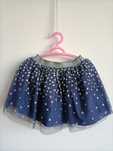 Spódniczka elegancka tiulowa w gwiazdki Primark 2-3 lata 92-98cm