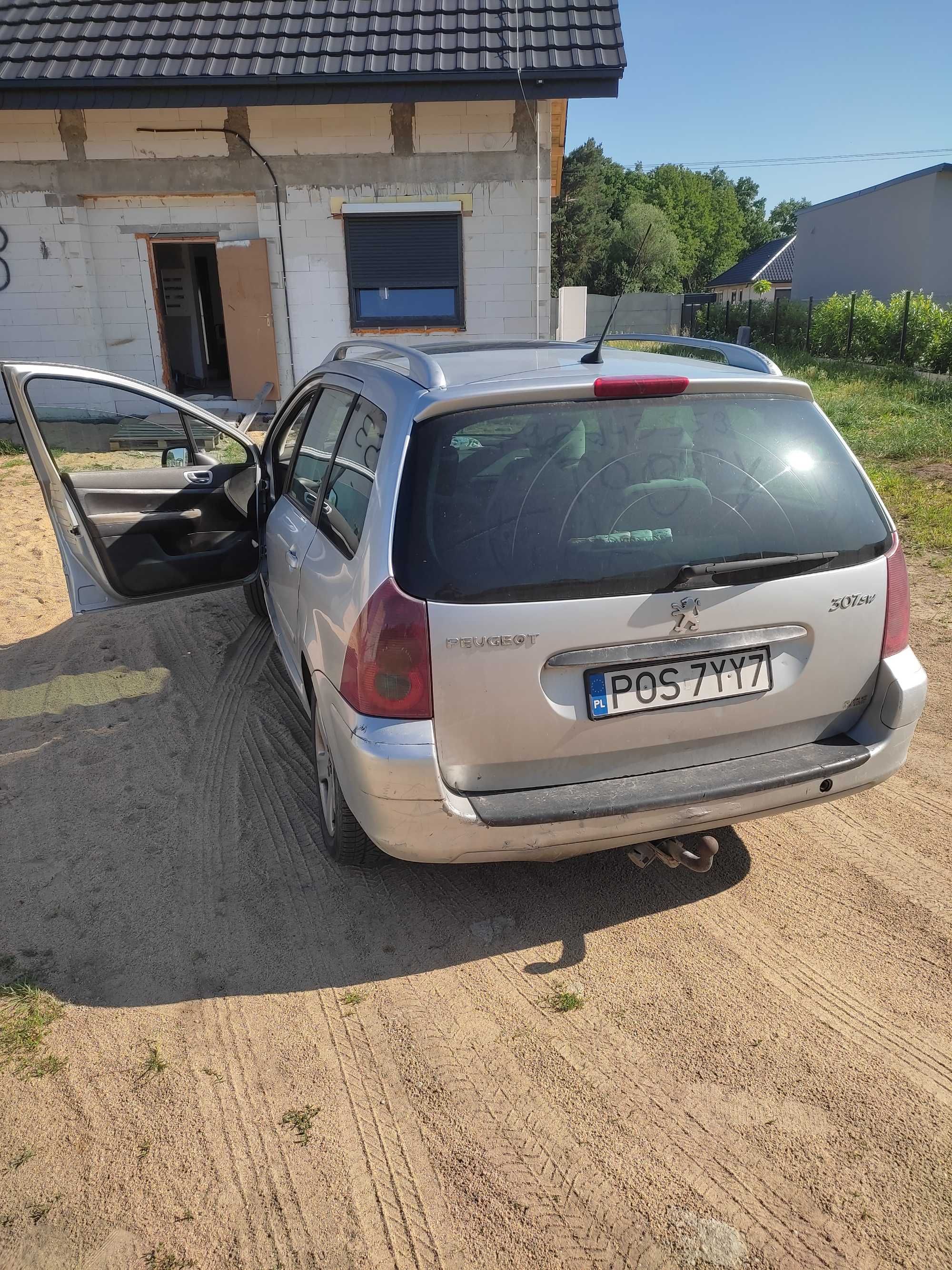 Peugeot 307 SW 1,6 HDi 2007 r ogłoszenie ważne do  1.07.2025