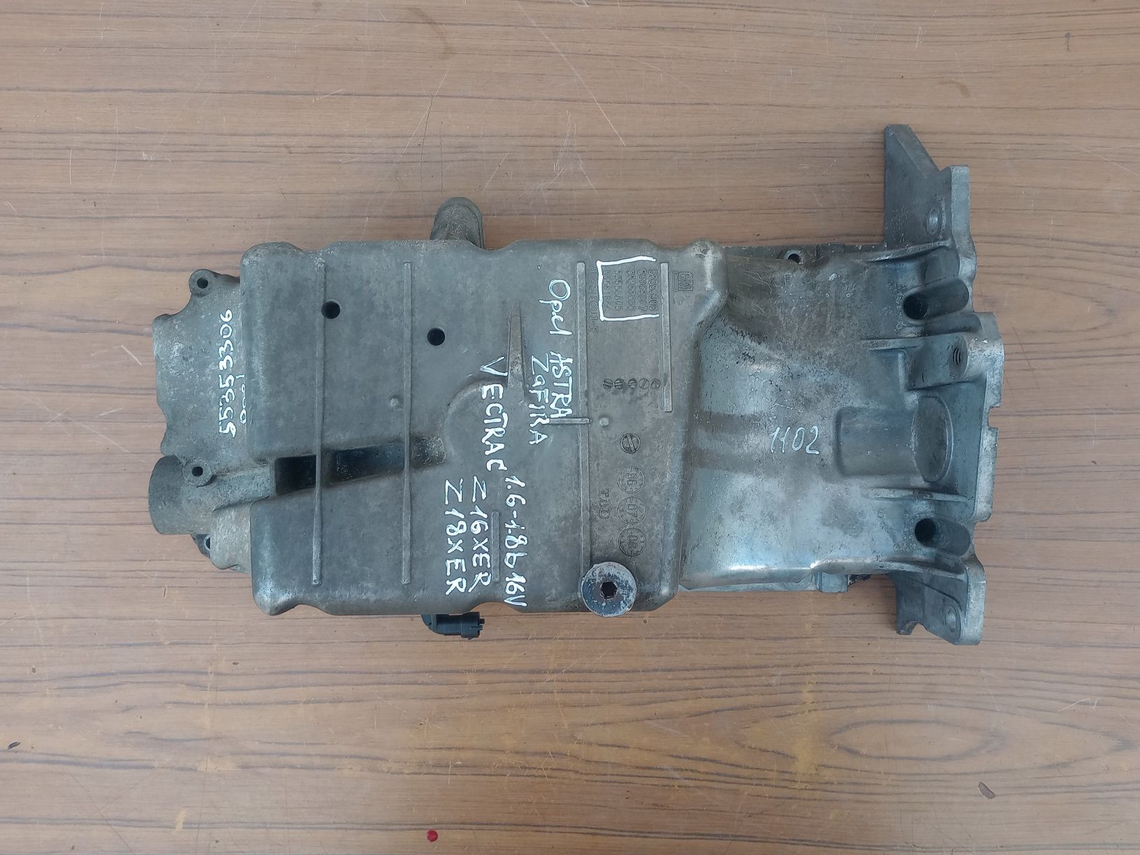 Піддон Opel Zafira/Astra G/H/F/Vectra 1.6b/1.8b/1.7d/Omega/Saab поддон