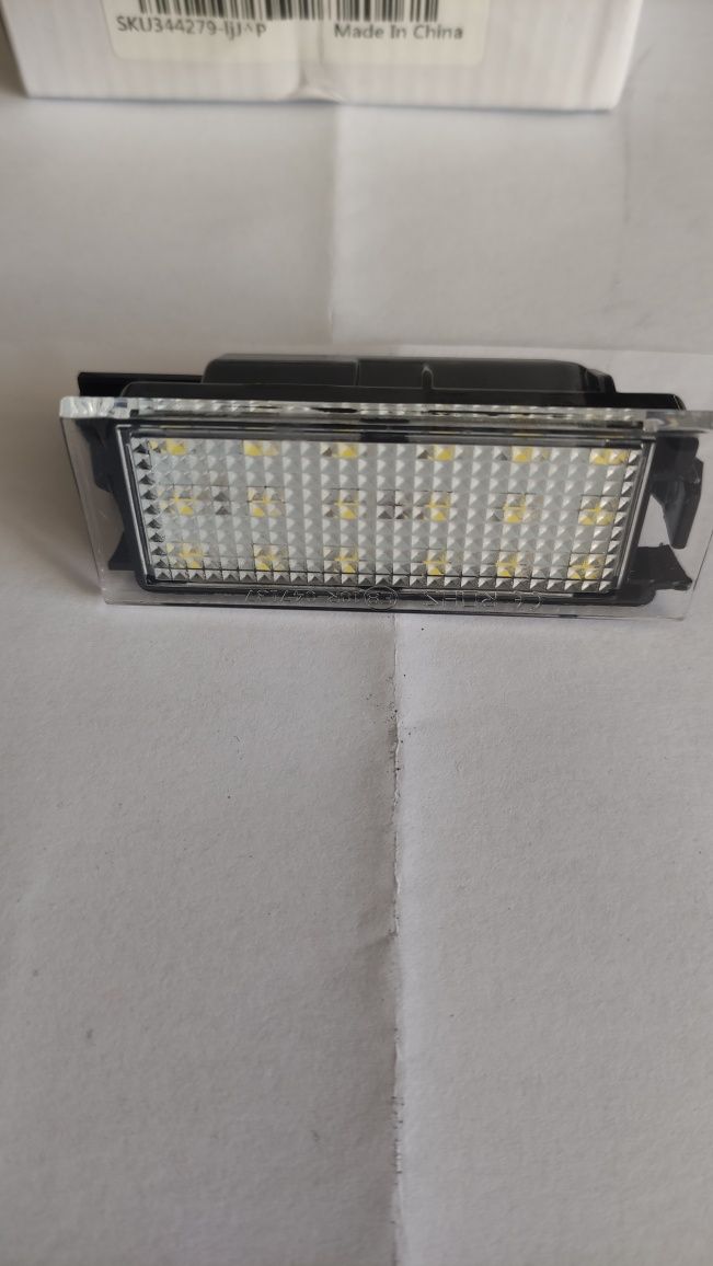 Luz de matrícula led renault