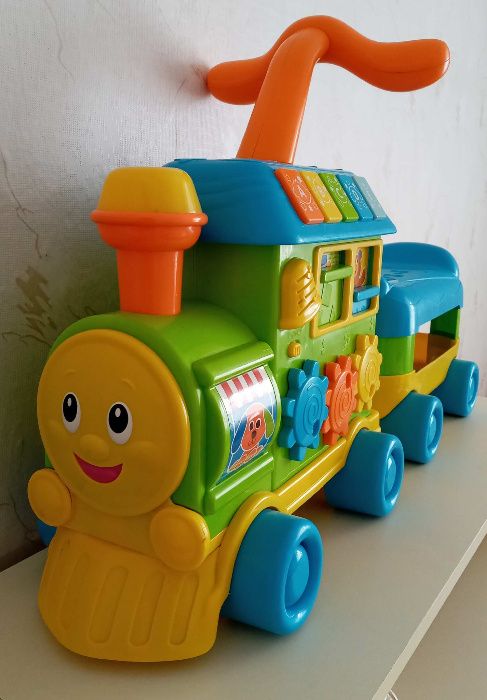 Ходунки, толакар, игрушка, поезд.