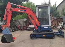 Minikoparka-KUBOTA-KH-51-Łyżka Skarpowa Hydrauliczna