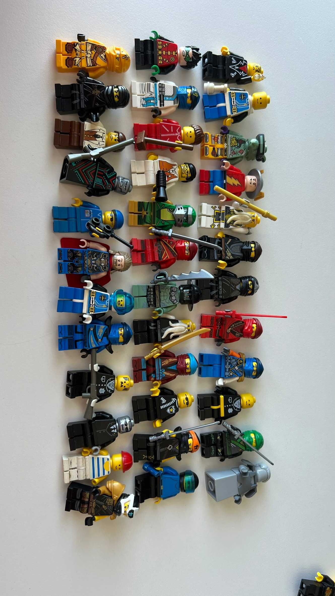 Minifigurki Figurki lego ninjago space komplet 36szt