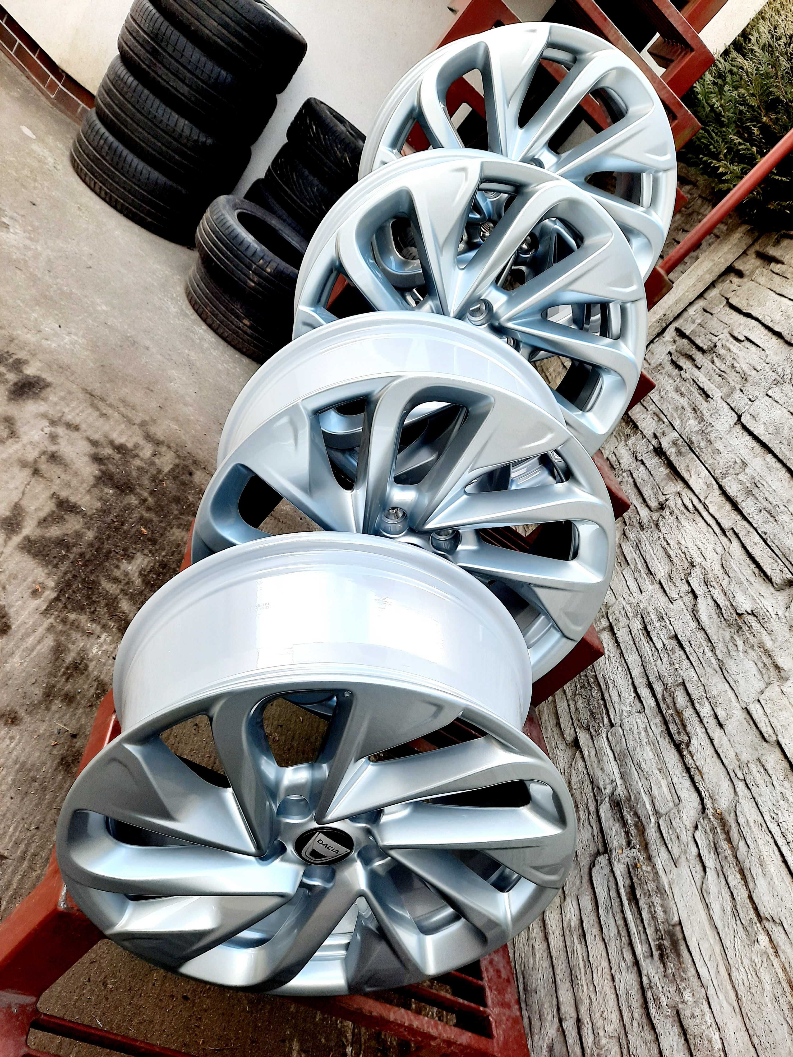 Alufelgi 18 Nowe Dacia Daster 5x114,3 SREBRNE!