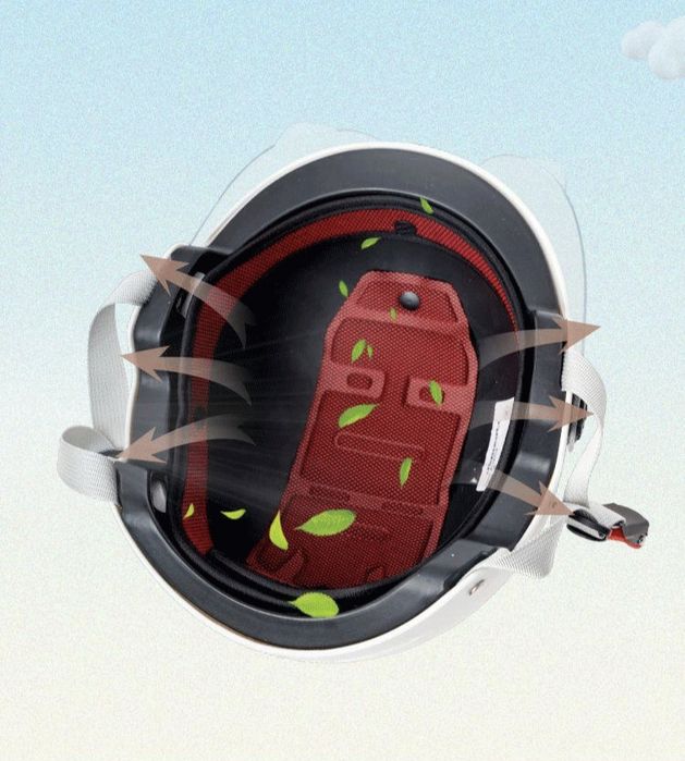 Шлем для скутера, мотоцикла, велосипеда и т.д.