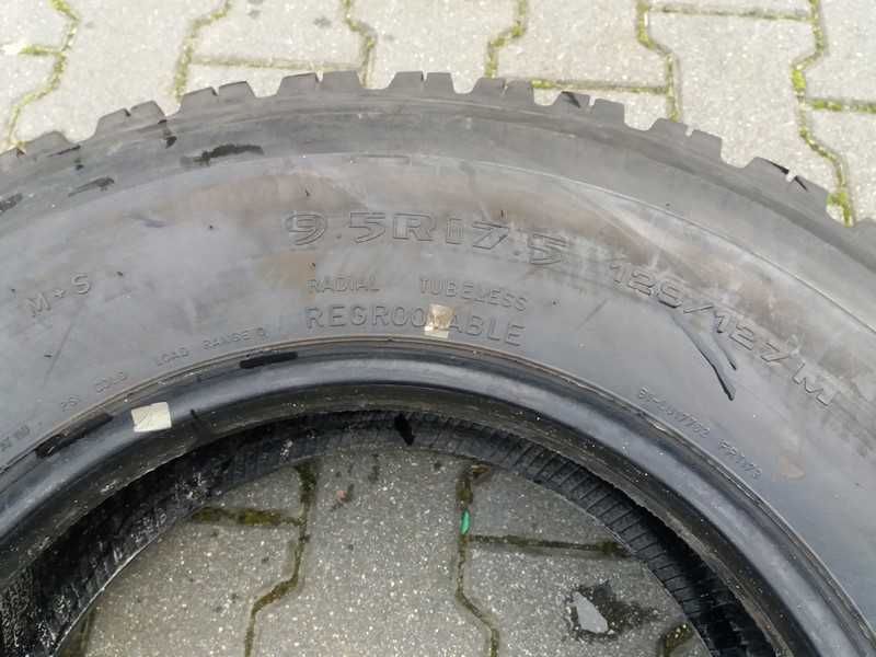 Opony 9,5R17,5 Fulda Ecotrans Napędowe 13mm Bieżnika Montaż Gratis!