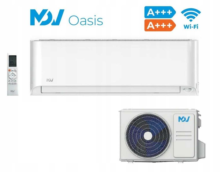 Klimatyzacja do grzania MDV Oasis 3.5kW -30 stopni z montażem PROMOCJA