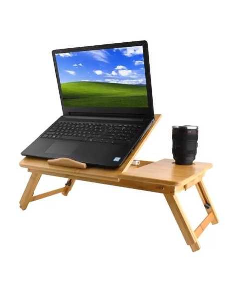 Бамбуковий столик для ноутбука, столик для ноутбука