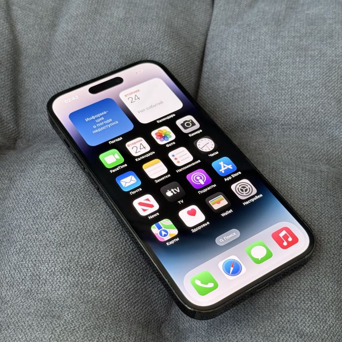 Apple iphone 14 Pro Black на гарантии