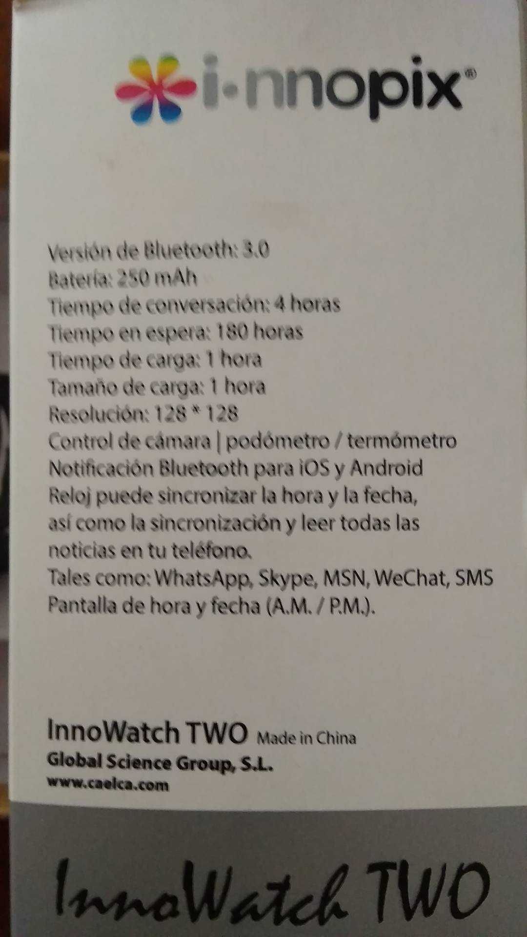 SmartWatch InnoWatch