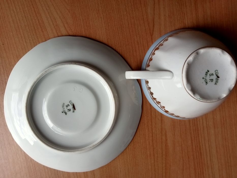 Chávena fábrica de Coimbra S P Portugal Nova