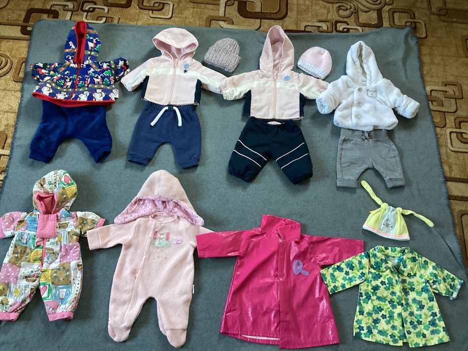 Одежда пупсу беби Борн Анабель куртка.костюм.комбинезон