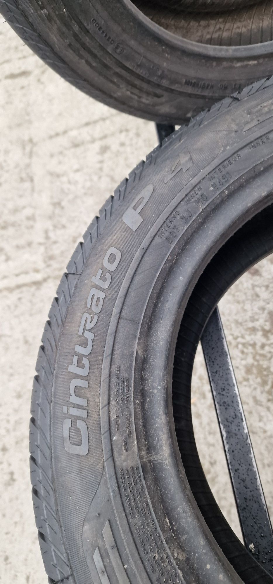 Літо 185/65/R15 7.8 мм 2шт Pirelli Cinturato Колеса Шини Резина Склад