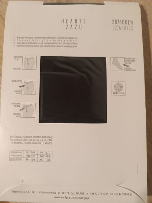 Rajstopy ,,Ala" pończoszki