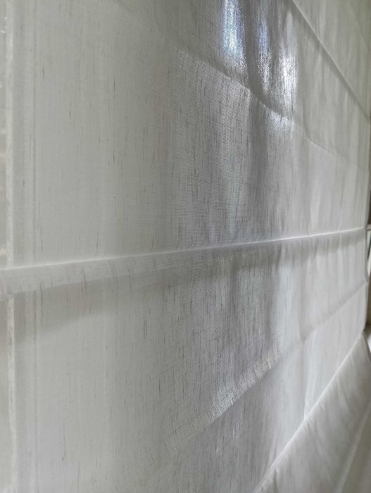 Roleta rzymska biała