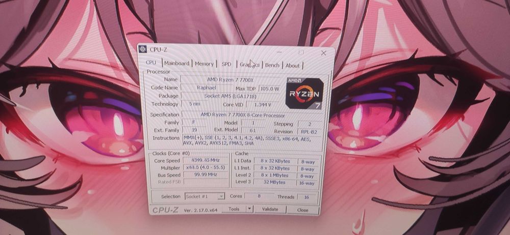 Vendo Processador Ryzen 7 7700X com Garantia