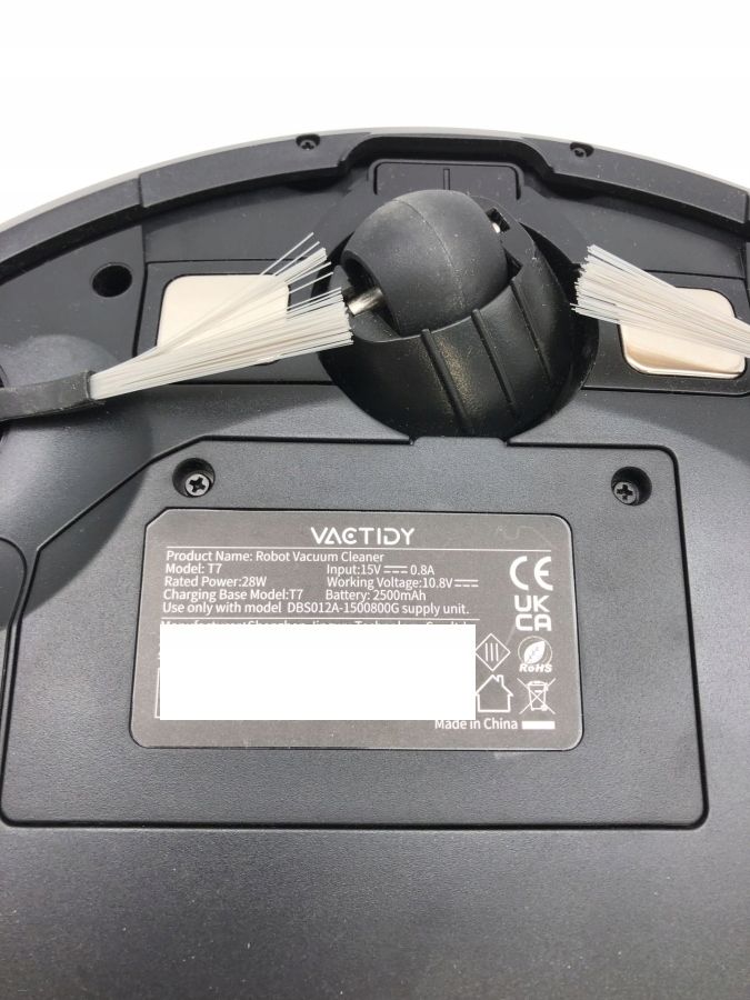 Robot sprzątający Vactidy T7 z mopem 2800Pa Alexa App Siri 120min
