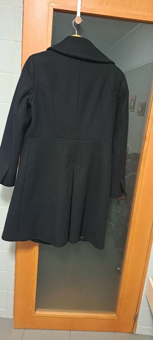 Casaco de Inverno preto marca Zara , em bom estado!, tamanho XL