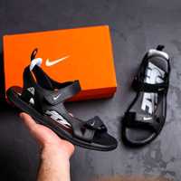 Мужские сандалии из натуральной кожи Nike NC 26-29,5см летние кожаные