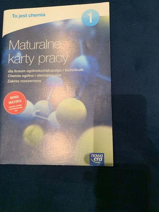 To jest chemia 1 Maturalne karty pracy zakres rozszerzony