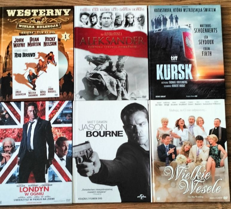 Filmy na płytach DVD