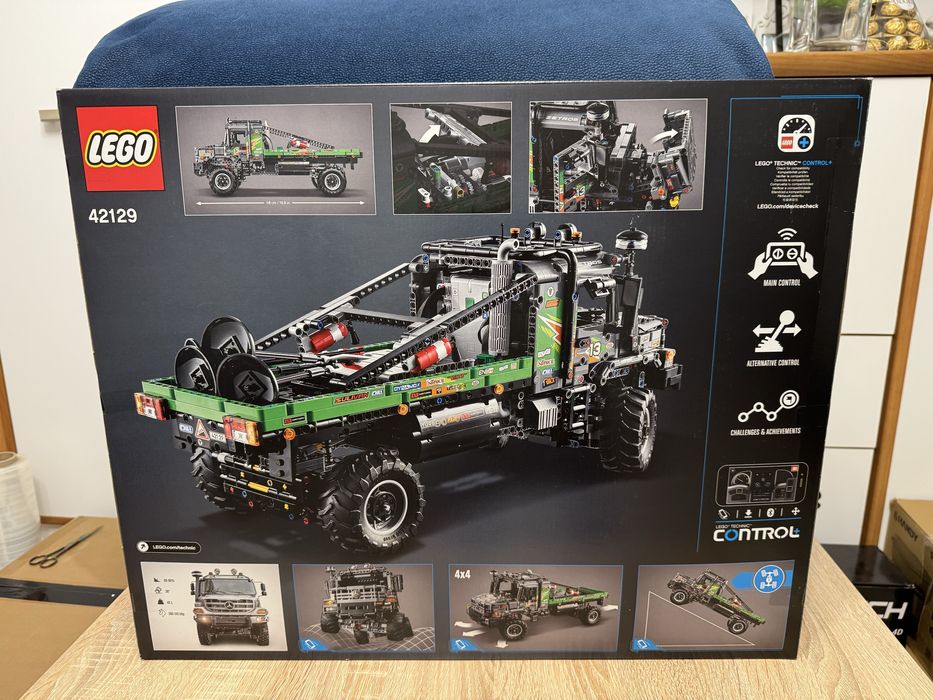 LEGO Technic 42129 Ciężarówka Mercedes-Benz Zetros z napędem na 4 koła