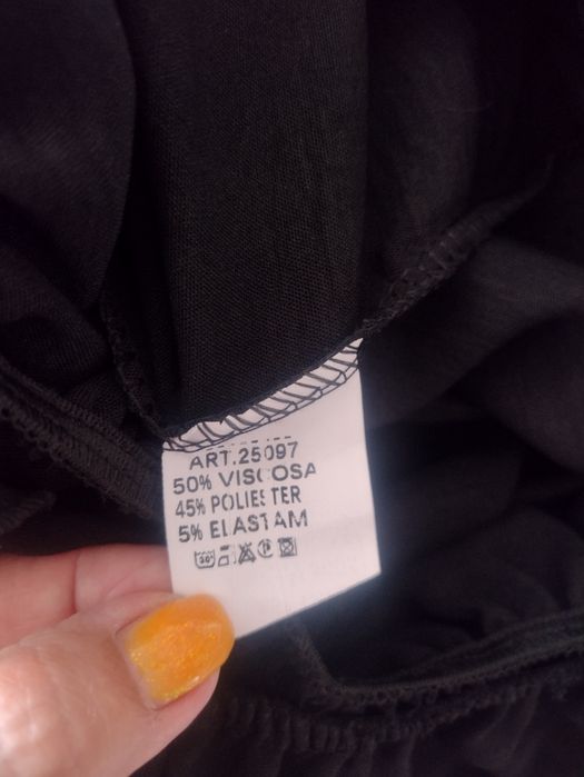 Czarny kombinezon roz. 4XL/48 NOWY