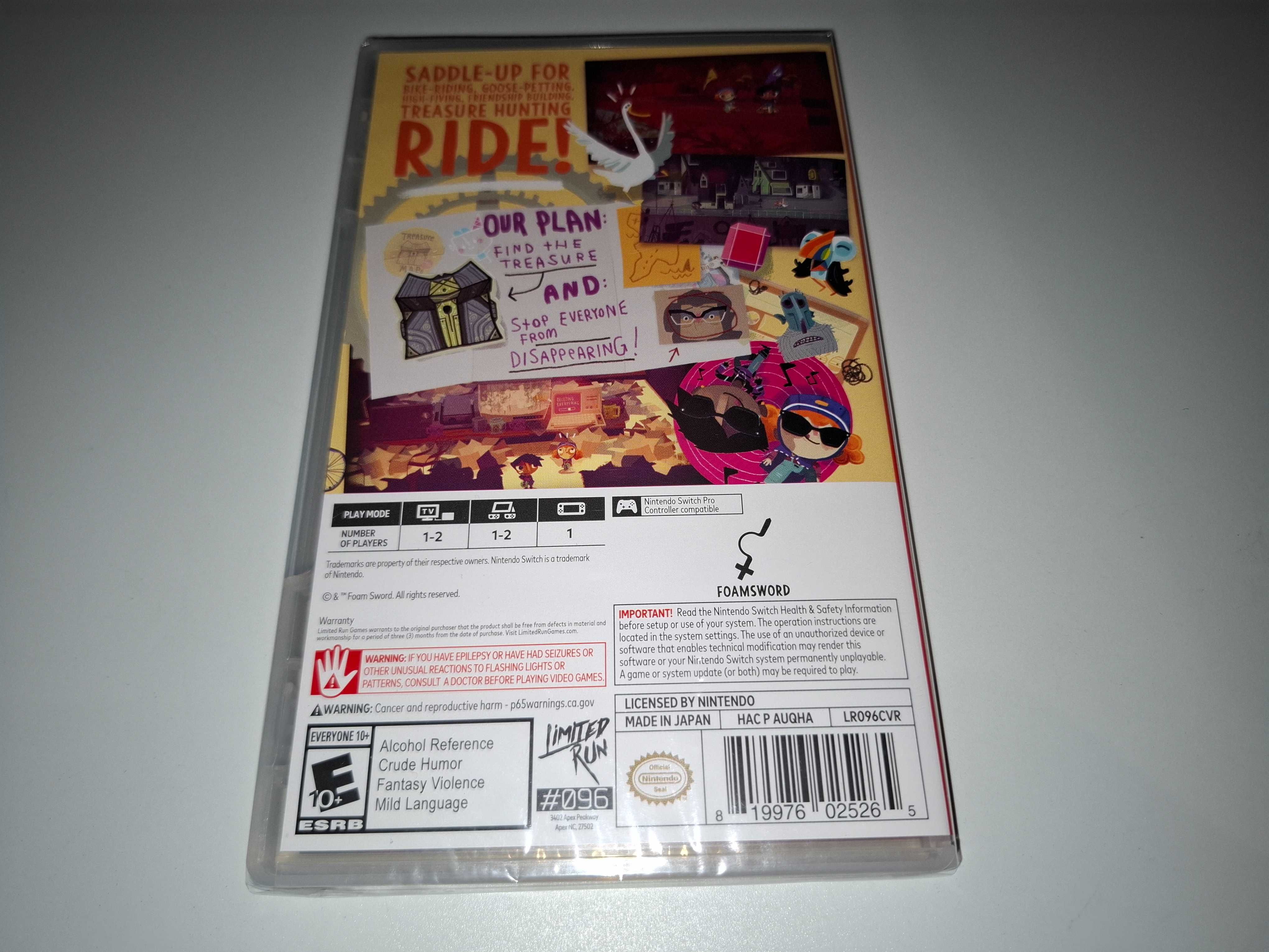Knights and Bikes [Nowa] Nintendo Switch GameX Sosnowiec