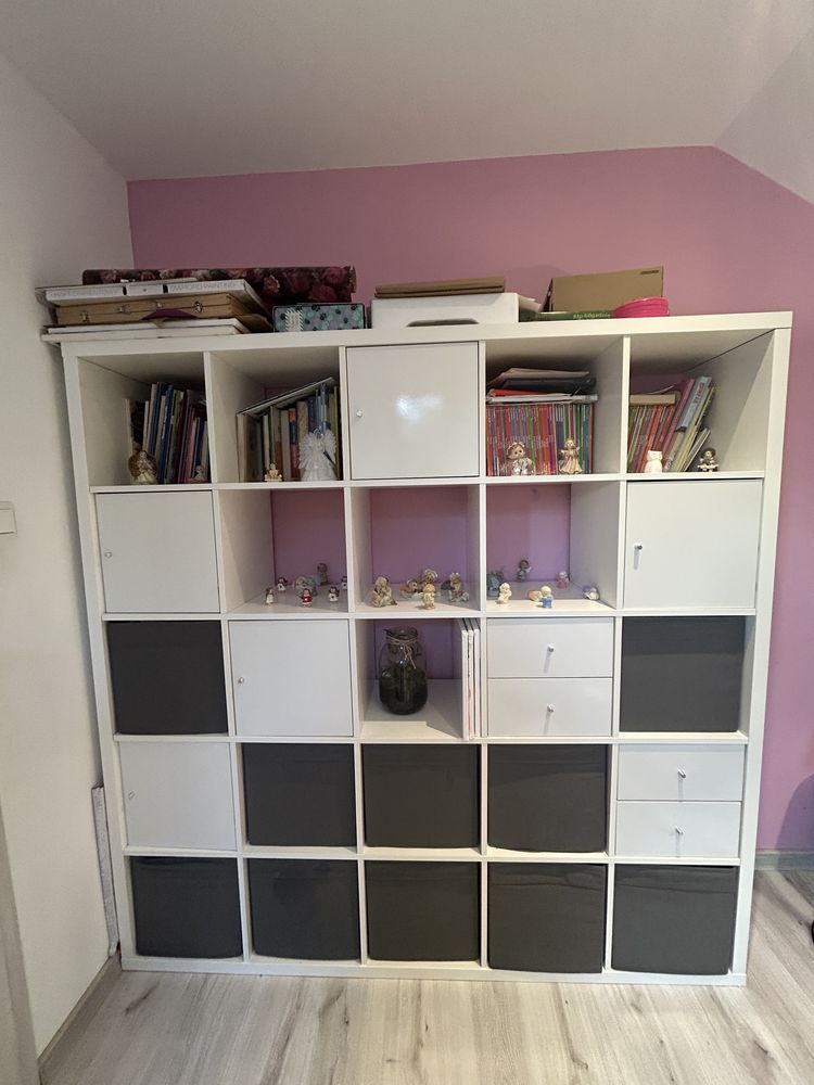Kallax 5x5 meble dziecięce białe