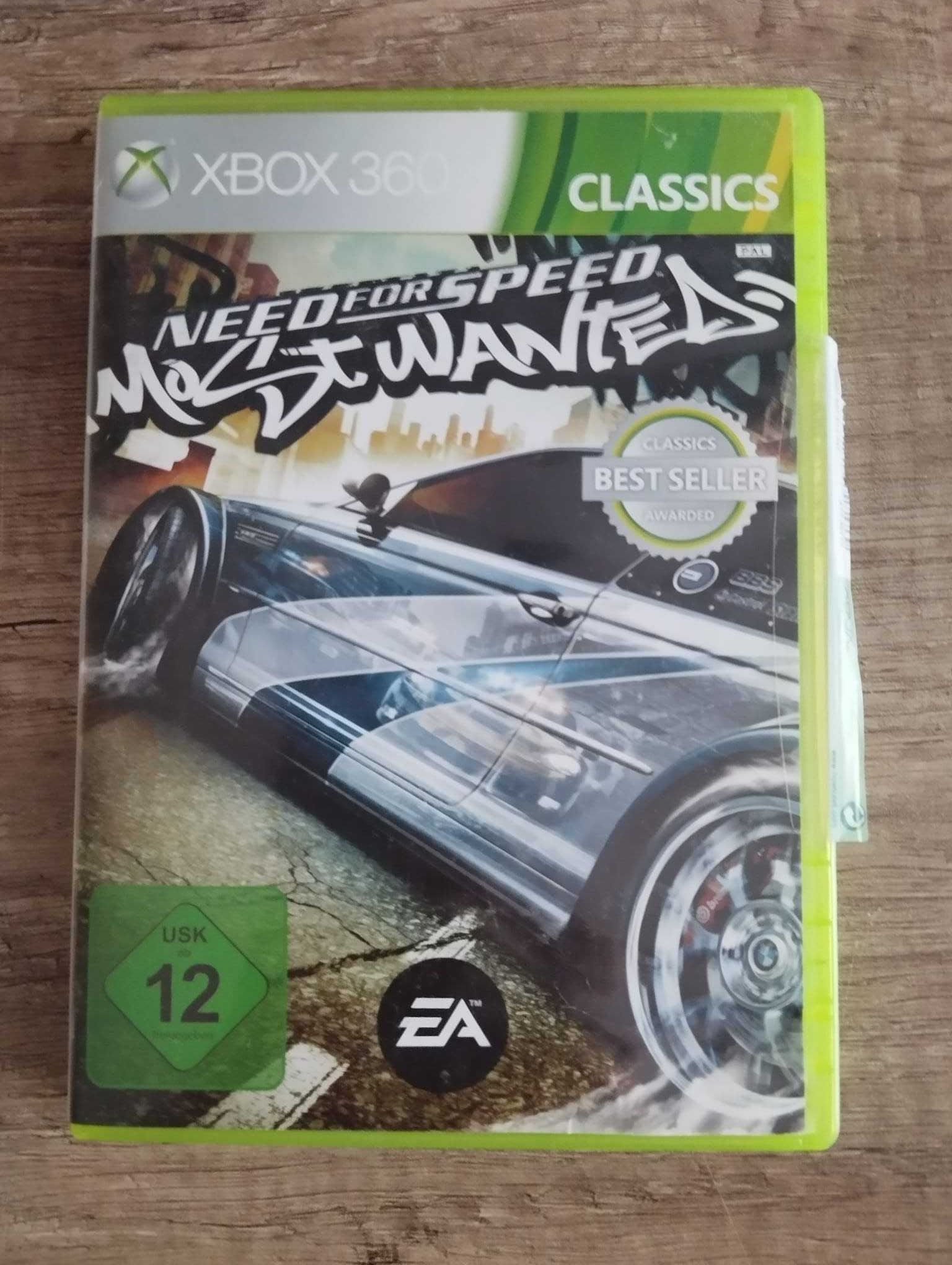 Need for speed Most Wanted 2005 Xbox 360