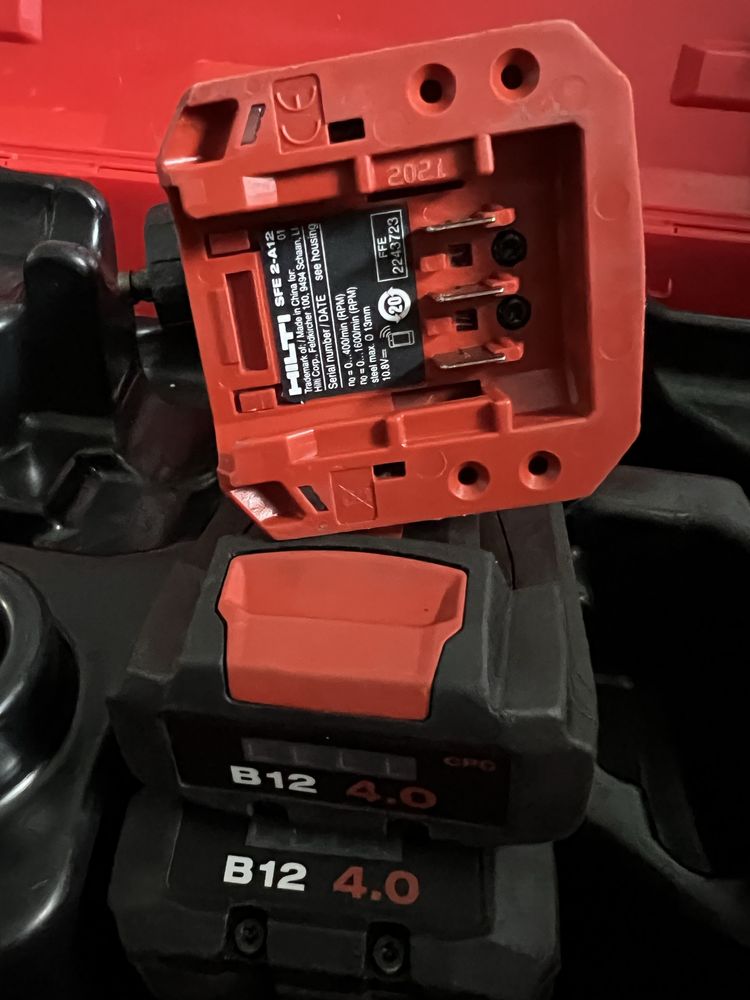 Безщітковий Акум.шуруповерт-робот Hilti SFE 2-A12