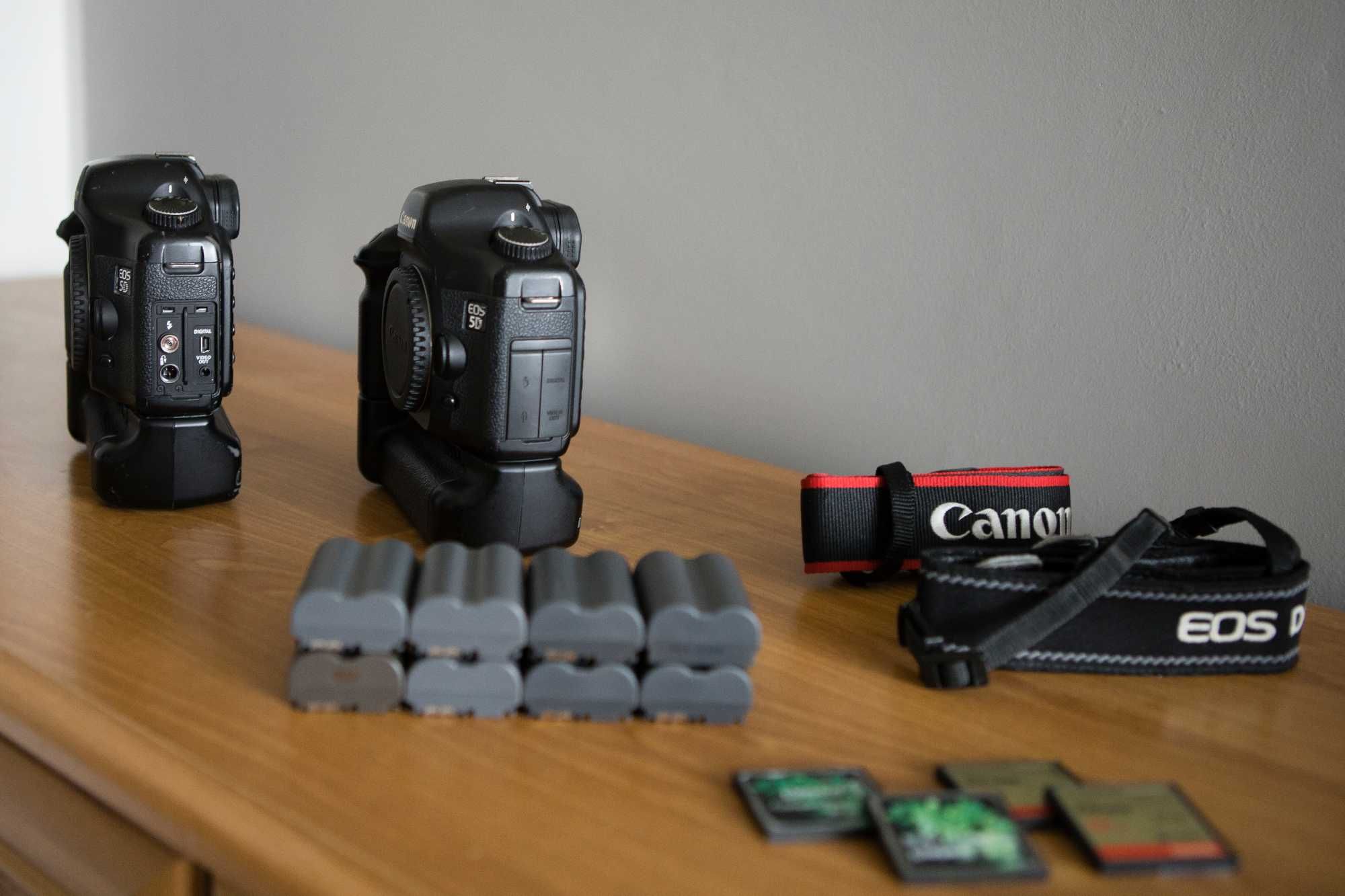 Canon EOS 5D pełnoklatkowa lustrznka w bardzo dobrym stanie