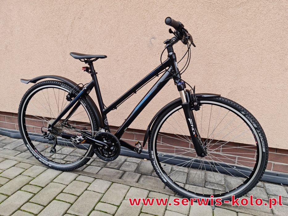 Rower damski crossowy STEPPENWOLF koła 28 SHIMANO DEORE aluminium