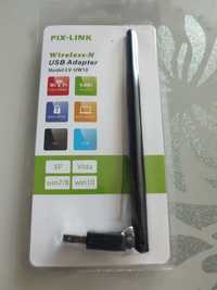 Karta Sieciowa WIFI USB Adapter PC 150Mbps + ANTENA