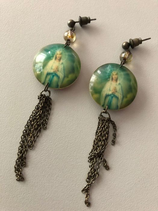 Brincos com imagem | Pedra Dura