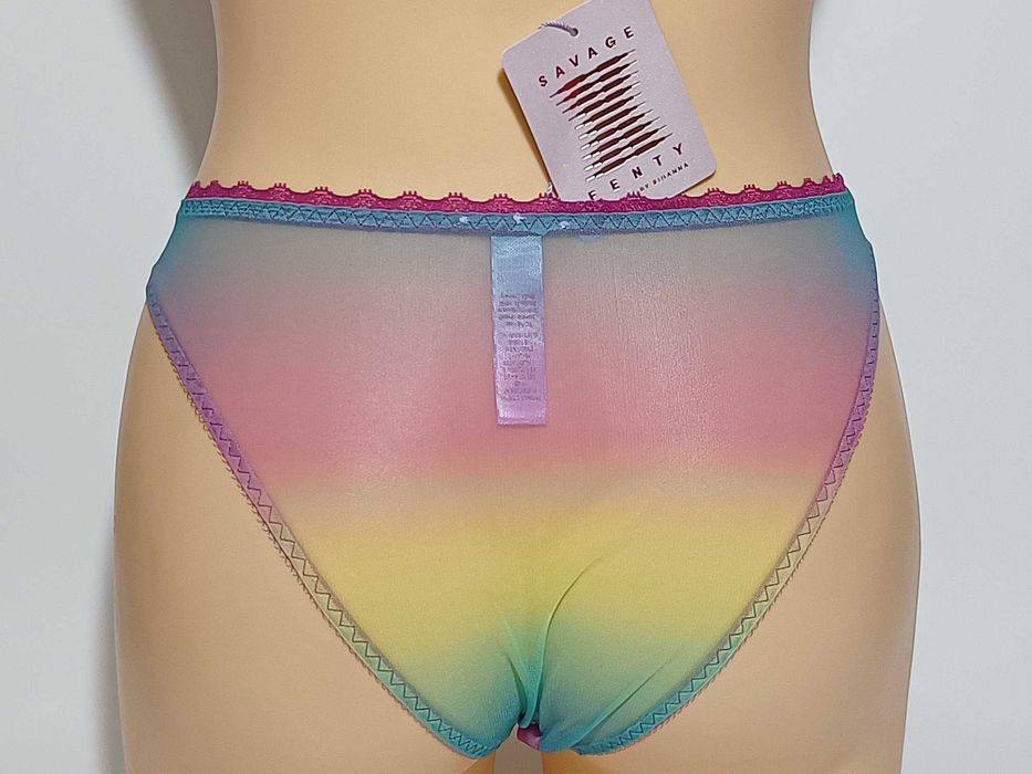 Nowe śliczne Majtki tiulowe otwarty krok Nowe S