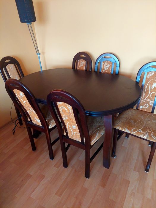 Stół + 6 krzeseł